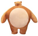 くまぬいぐるみ くま抱き枕 可愛い くまおもちゃ ぬいぐるみ 丸っこい くまクマクッション 柔らかい 添い寝枕 抱き枕 気持ちいい抱き枕 ソファー背当て ふわふわ 面白いギフトお祝い クリスマスプレゼント 父の日