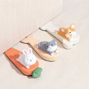 ドアストッパー 動物 かわいい アニマル ゴム 引き戸 強力 室内 玄関 扉 父の日