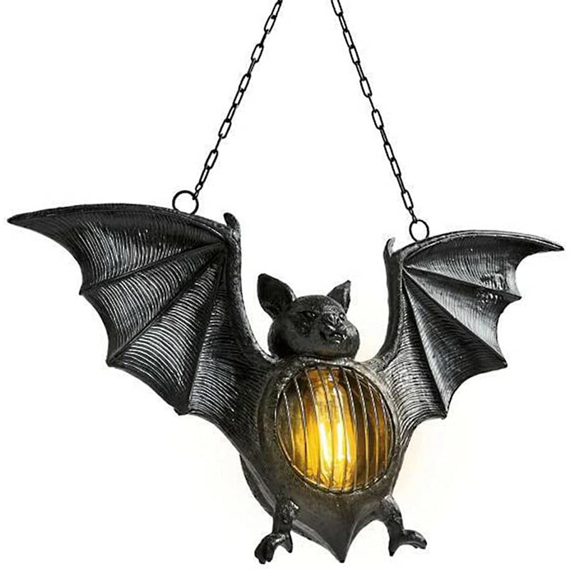 【PT10倍+10%OFFクーポン】ハロウィン 小道具 飾り ハロウィンバット ペンダント アウトドア バット LE..