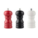 【PT10倍+10%OFFクーポン】3本セット ミニ木製ペッパーミル 塩胡椒 ミル 手動 詰め替え可能 天然木 結晶塩 岩塩 香辛料 調味料ミル 操作簡単 天然 無垢材 セラミック スパイス 調味料用 キッチン用品 父の日