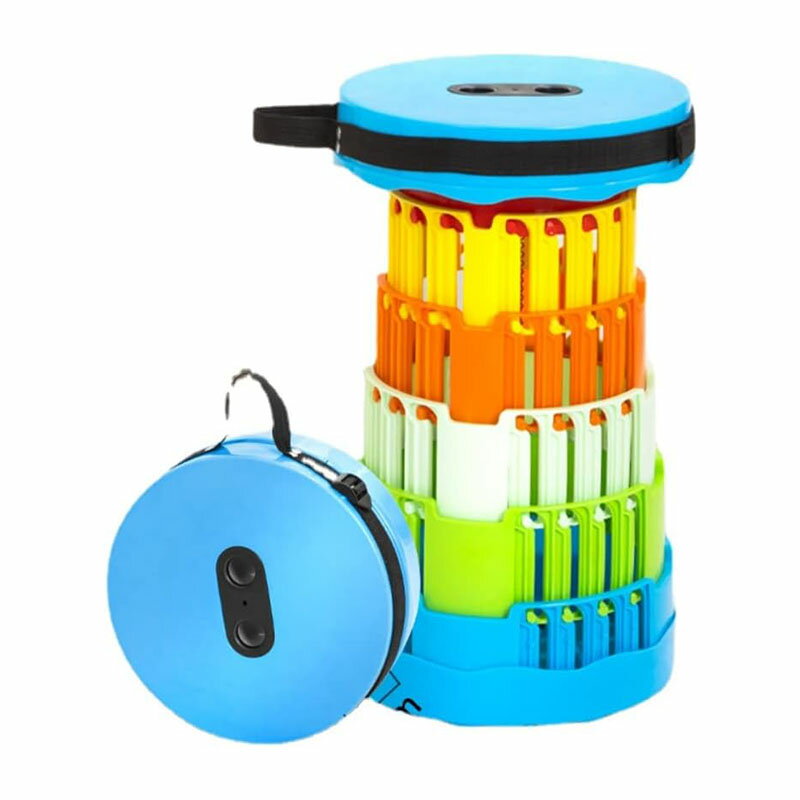 折り畳み椅子 折りたたみ椅子 超軽量 コンパクト 室内 簡易椅子 一秒開閉できる 伸縮式アウトドアチェ..