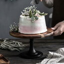 ケーキスタンド 木製 ケーキ台 ケーキトレー ケーキトレイ かわいい ディスプレイ デザートスタンド 製菓 キッチン カフェ ティータイム ケーキ台 コンポート ケーキ皿 台 ディスプレイ トレー 飾る 展示用 パーティー 結婚式 誕生日 デザート 父の日
