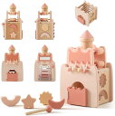 【PT10倍+10%OFFクーポン】型はめ パズル かわいい 木製 形合わせ はめ込み パズルボックス 子供 モンテソッリーおもちゃ ロケット型 ブロック6個セット 形状認識 指先遊び 知育玩具 子供 誕生日プレゼント 父の日