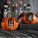 【PT10倍+10%OFFクーポン】ハロウィン飾り カボチャライト 遊園地 学園祭 どくろ 飾り付け 置物 Halloween パーティー ホームデコレーション...