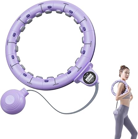 フラフープダイエット用 フラフープ 大人 子供用 小学生 運動器具 ダイエットフラフープ スマートフラフープ フラフープ組み立て式 呼圈 ダイエットグッズ ダイエット器具 サイズ調整可 直径約65~110CM