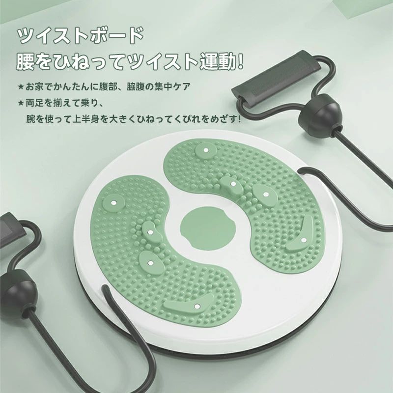 Other - ツイストボード バランス ウエストツイスト ねじり運動 体幹 回転軸 バランスボードトレーニング 器具 ウエストダイエット お腹 ヒップ