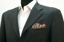 ポケットチーフ 挿すだけ 台紙 フィックスポン オリジナル【西陣織】【エンジ】【アート】fixpon 差し込み式 送別 卒業式 入学式 入社式 結婚式 ブライダ...