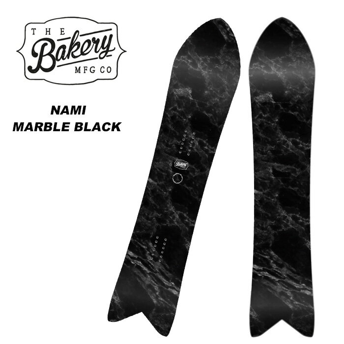 BAKERY ベーカリー スノーボード 板 NAMI MARBLE BLACK 22-23 モデル