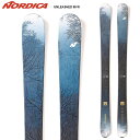 Nordica ノルディカ スキー板 UNLEASHED 98 W 板単品 22-23 モデル レディース