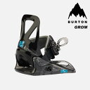 BURTON バートン スノーボード ビンディング GROM BLACK 23-24 モデル キッズ