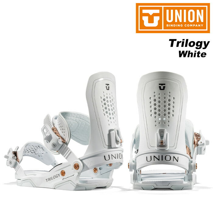 UNION ユニオン スノーボード ビンディング Trilogy White 23-24 モデル レディース