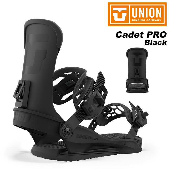 UNION ユニオン スノーボード ビンディング Cadet PRO Black 23-24 モデル キッズ