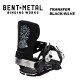 BENTMETAL xg^ Xm[{[h rfBO TRANSFER BLACK/SILVER 23-24 f