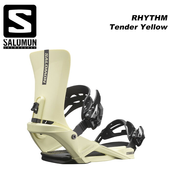 SALOMON サロモン スノーボード ビンディング RHYTHM Tender Yellow 23-24 モデル