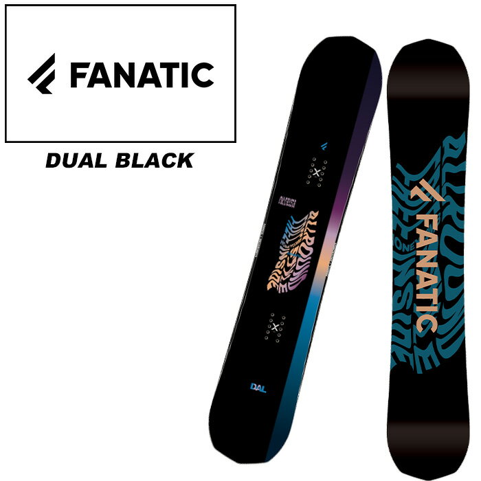 FANATIC եʥƥå Ρܡ  DUAL BLACK 23-24 ǥ