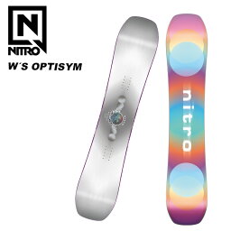 NITRO ナイトロ スノーボード 板 W´S OPTISYM 23-24 モデル