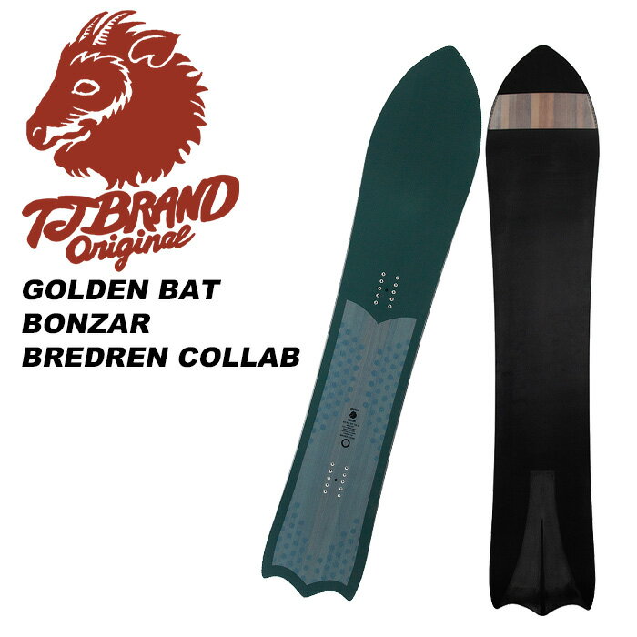 T.J BRAND ORIGINAL ティージェーブランド オリジナル スノーボード 板 GOLDEN BAT / BONZAR 155.5 bredren 23-24 モデル