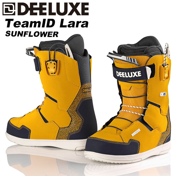 DEELUXE ディーラックス スノーボード ブーツ TeamID Lara SUNFLOWER S3 23-24 モデル レディース