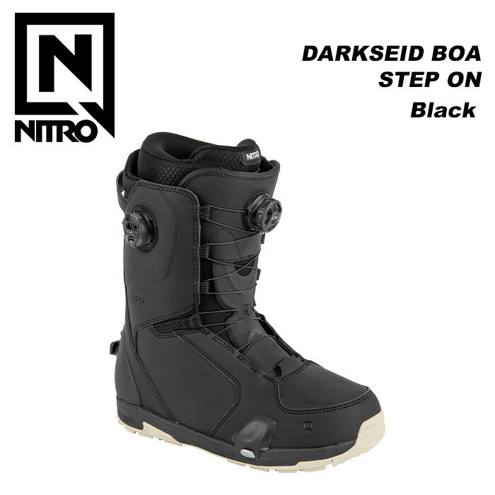 NITRO ナイトロ スノーボード ブーツ DARKSEID BOA STEP ON Black 23-24 モデル