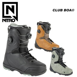 NITRO ナイトロ スノーボード ブーツ CLUB BOA Brown 23-24 モデル