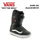 VANS oY Xm[{[h u[c MEN'S AURA OG BLACK/WHITE 23-24 f