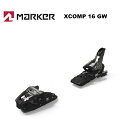 MARKER マーカー スキー ビンディング XCOMP 16 GW (解放値 6.0-16.0) 23-24 モデル 【単品販売不可】