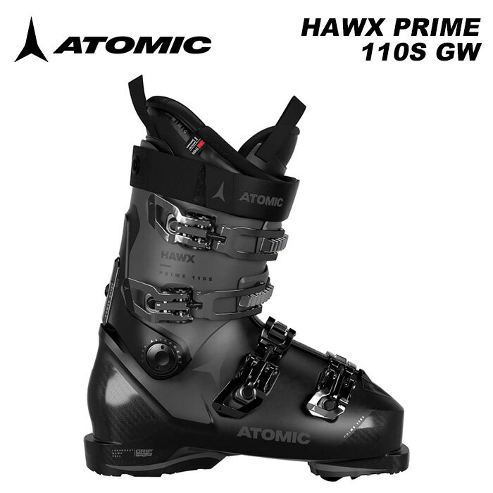 ATOMIC アトミック スキーブーツ HAWX PRIME 110S GW Black/Anthracite 23-24 モデル