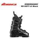 Nordica ノルディカ スキーブーツ DOBERMANN5 RD SOFT LC Black 23-24 モデル