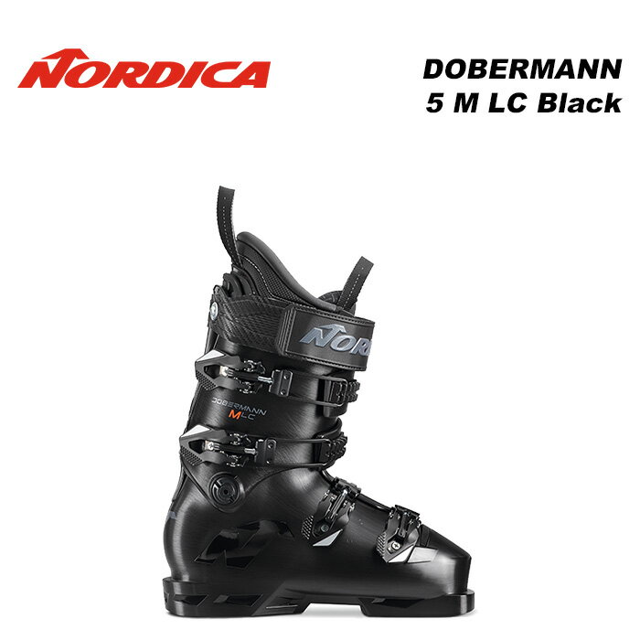 Nordica ノルディカ スキーブーツ WORLD CUP DOBERMANN 5 M LC Black size range: 21,5-27,5 ※ご注意※ ・製造過程で細かいキズがつくことがありますが、不良品には該当いたしません。 ・実店舗と在庫を共有しているため、タイミングによって完売となる場合がございます。 ・モニターの発色によって色が異なって見える場合がございます。