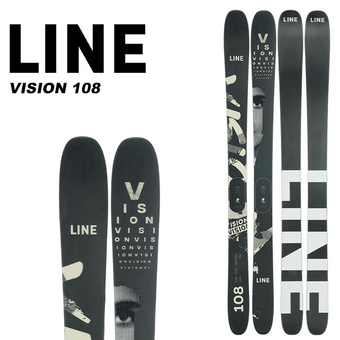 LINE ライン スキー板 板単品 FREERIDE VISION 108 LENGTHS: 175, 183, 189 軽さにもこだわったフリーライドモデル。軽量ゆえに疲れ知らずで、ゲレンデのオープンからクローズまで滑り続けられる相棒となるでしょう。さらに次の日は、バックカントリーでの長時間ハイクも可能にさせてくれる、そんな一台です。高速でも安定感があり、深い新雪ではサーフィンのようなスムーズな乗り心地、空中では軽さを活かした高いコントロール性能を発揮します。そんな、山全体を制覇するために開発された一台です。 ※ご注意※ ・製造過程で細かいキズがつくことがありますが、不良品には該当いたしません。 ・実店舗と在庫を共有しているため、タイミングによって完売となる場合がございます。 ・モニターの発色によって色が異なって見える場合がございます。