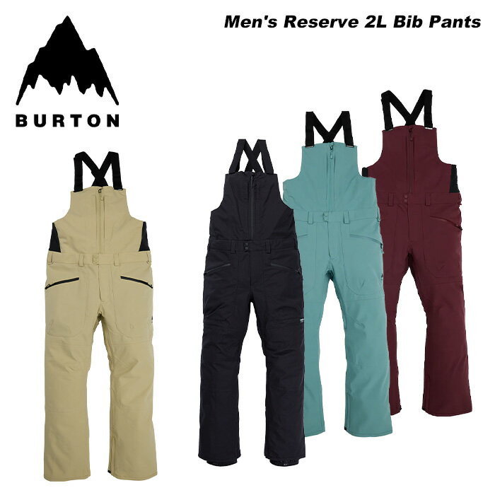 BURTON バートン ウェア Men's Reserve 2L Bib Pants 23-24(2024)モデル パンツ
