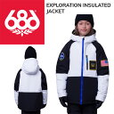 686 シックスエイトシックス ウェア EXPLORATION INSULATED JACKET 23-24(2024)モデル ジュニア ジャケット
