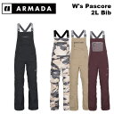 ARMADA アルマダ ウェア W's Pascore 2L Bib 23-24(2024)モデル レディース パンツ