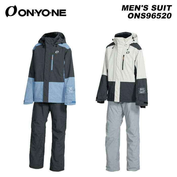 MEN'S SUIT ONS96520 Color: 685009/BLUE/BLACK, 260004/O/WHITE/GRAY Size: S/M/L/XL 配色と切替でスポーティーさを表現しつつ、杢感でスーツとしての質感向上。 ジャケット、パンツ共に杢素材の組み合わせで上下のバランスの取れたスーツ。 素材:ストレッチツイル 表地:ポリエステル100％ (ポリウレタンラミネート加工） 裏地:ポリエステル、その他 中綿:ポリエステル100％ 耐水圧:10,000mm 透湿度:5,000g/m2/24hr 特性その他:撥水加工 ※ご注意※ ・製造過程で細かいキズがつくことがあります。ご了承ください。 ・実店舗と在庫を共有しいるため、タイミングによって完売となる場合がございます。 ・モニターの発色によって色が異なって見える場合がございます。