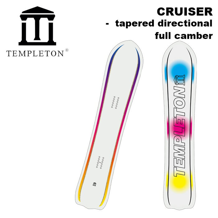 TEMPLETON evg Xm[{[h  CRUISER (tapered directional full camber) 23-24 f