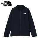 子供用 THE NORTH FACE【SS25・NTJ12564-L/S SUNSHADE F/Z J-K(ブラック)】ノースフェイス サンシェイドフルジップ キッズ ジュニア 紫外線対策