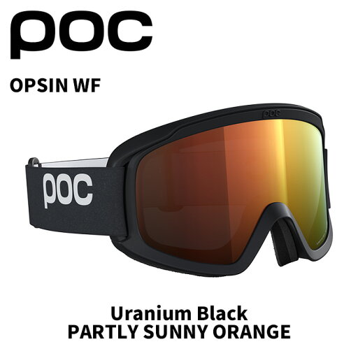 POC ポック ゴーグル OPSIN WF Uranium Black PARTLY SUNNY ORANGE/40861 24-25モデル POC ポック ゴーグル OPSIN WF Uranium Black PARTLY SUNNY ORANGE/40861 24-25モデル