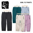 AA ダブルエー ウェア GIRL 717 PANTS 24-25(2025) モデル レディース パンツ