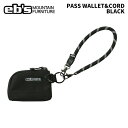 eb's エビス PASS WALLET&CORD BLACK パスワレット&コード 25-26モデル