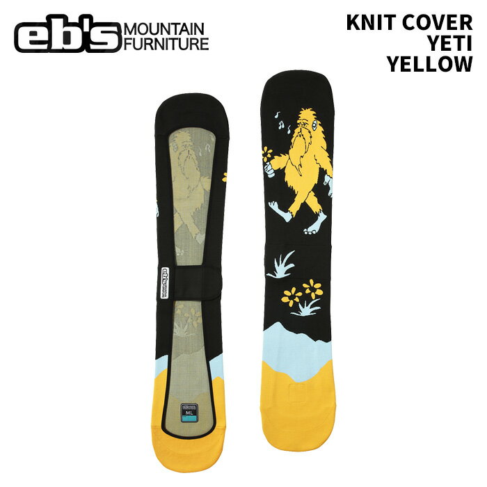 eb's エビス KNIT COVER YETI YELLOW ニットカバー 25-26モデル