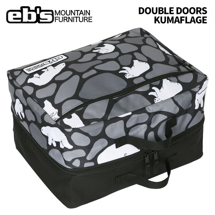eb's エビス DOUBLE DOORS KUMAFLAGE ダブルドアーズ バッグ 25-26モデル