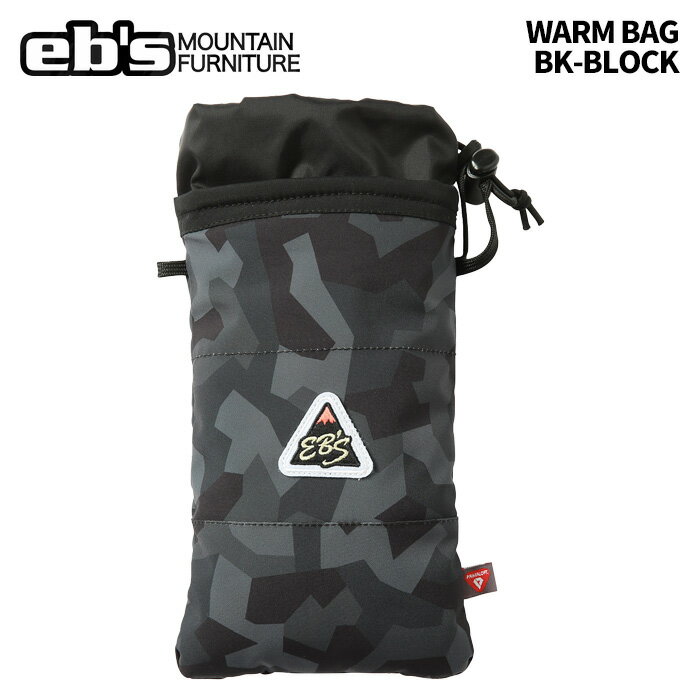 eb's エビス WARM BAG BK-BLOCK ウォームバッグ バッグ 25-26モデル