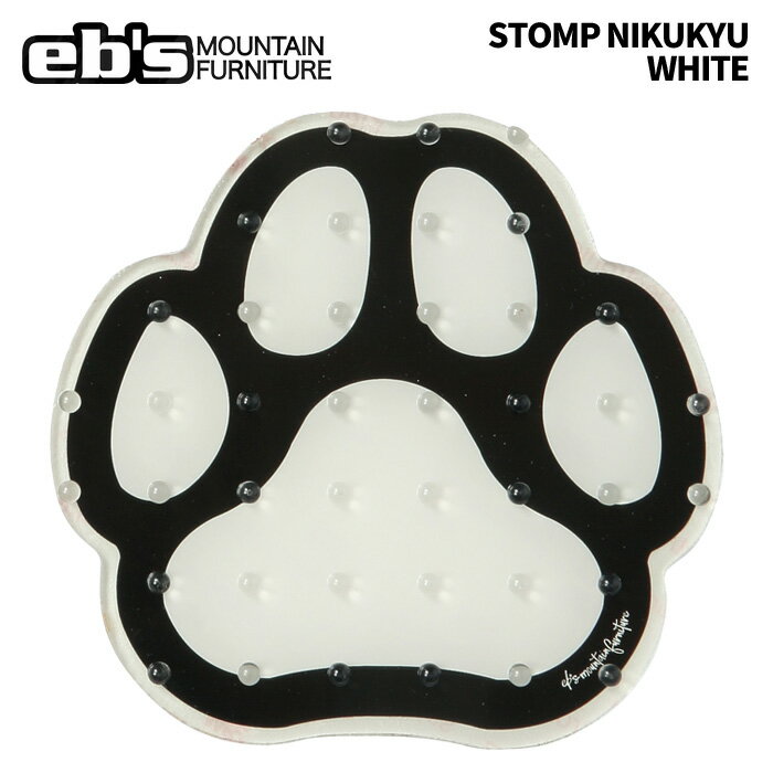 乐天商城 - eb's エビス STOMP NIKUKYU WHITE ストンプ ニクキュウ デッキパッド 25-26モデル