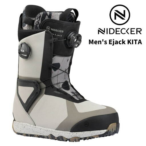 NIDECKER ナイデッカー スノーボード ブーツ Ejack KITA 24-25 モデル MENS NIDECKER ナイデッカー スノーボード ブーツ Ejack KITA 24-25 モデル MENS