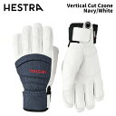 【30190-280000】HESTRA ヘストラ グローブ Vertical Cut Czone Navy/White 24-25 モデル