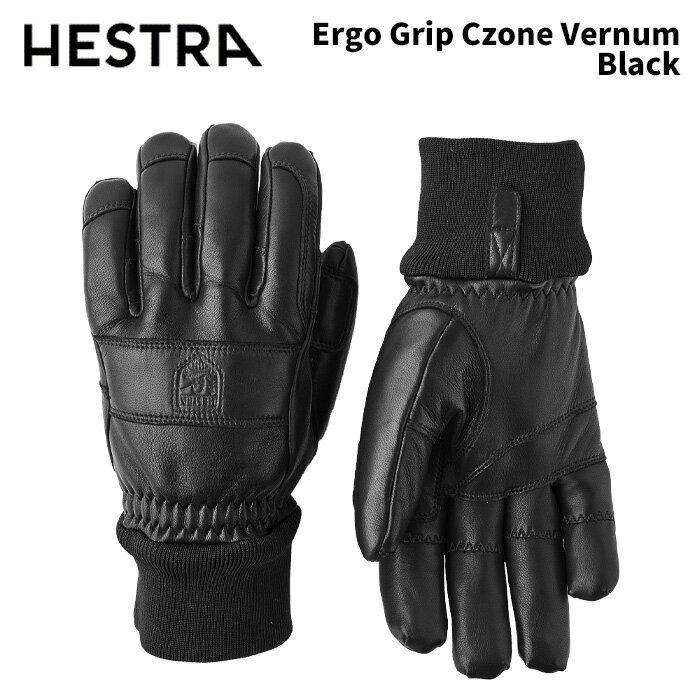 3002820-100HESTRA إȥ  Ergo Grip Czone Vernum Black 24-25 ǥ