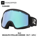 VONZIPPER ボンジッパー ゴーグル CLEAVER KLC 24-25 モデル ジャパンフィット 日本正規取扱品【返品交換不可商品】