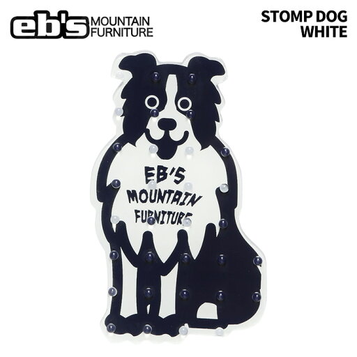 eb's エビス デッキパッド STOMP DOG WHITE 24-25 モデル eb's エビス デッキパッド STOMP DOG WHITE 24-25 モデル