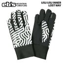 eb's【24/25・USU USU INNER:LOST WAY】エビス ウスウスインナー 手汗を吸収してグローブのにおいを予防。極薄タイプのインナーグローブ...