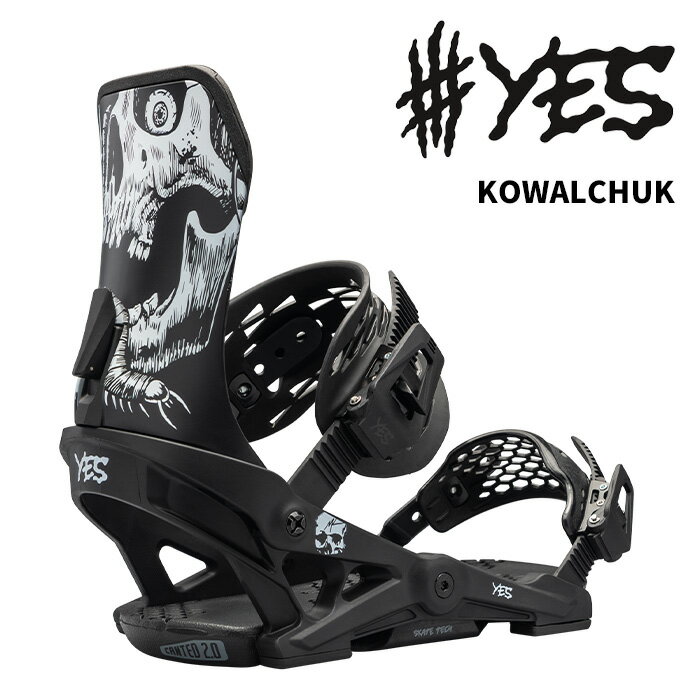 YES イエス スノーボード ビンディング KOWALCHUK 24-25 モデル
